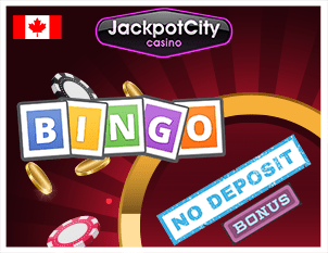 Jackpot City Casino Bingo No Deposit Bonus  fortroadbingo.ca